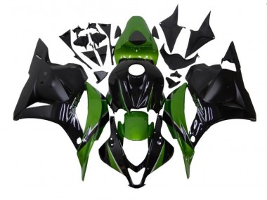 Buy 2009-2012 Green Black Honda CBR600RR Motorcycle Fairings Kit UK