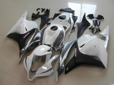 Buy 2009-2012 White Black Grey Honda CBR600RR Motorbike Fairings UK