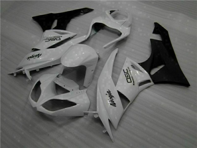 Buy 2009-2012 White Black Ninja Kawasaki ZX6R Motorbike Fairings UK Buy 2009-2012 White Black Ninja Kawasaki ZX6R Motorbike Fairings UK