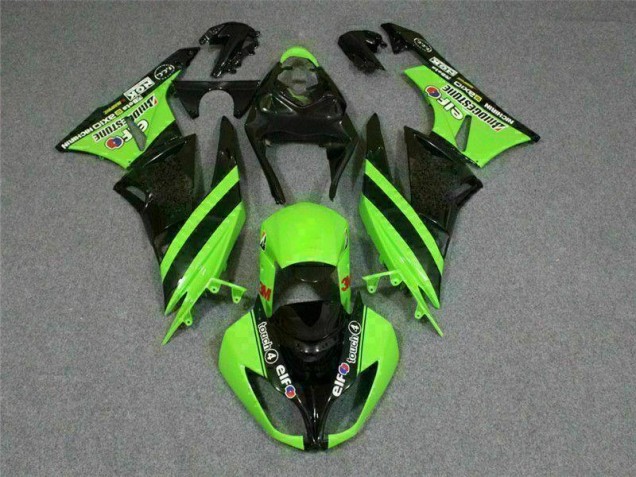 Buy 2009-2012 Black Green 3M Touch4 Kawasaki ZX6R Motorbike Fairing UK Buy 2009-2012 Black Green 3M Touch4 Kawasaki ZX6R Motorbike Fairing UK