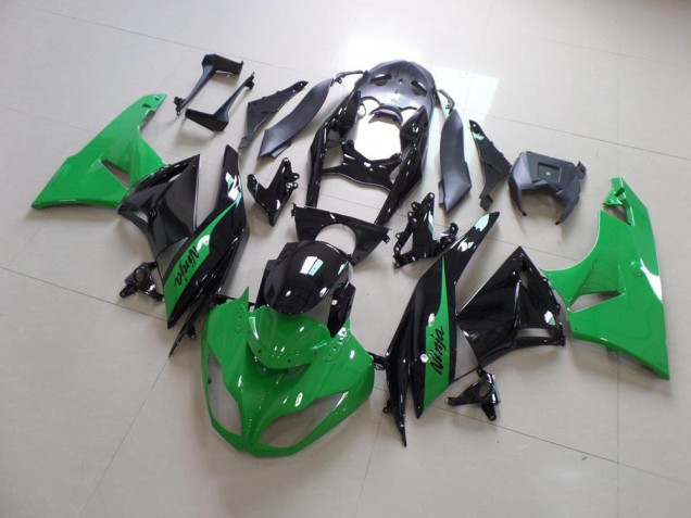 Buy 2009-2012 Green and Black Kawasaki ZX6R Motorcycle Bodywork UK Buy 2009-2012 Green and Black Kawasaki ZX6R Motorcycle Bodywork UK