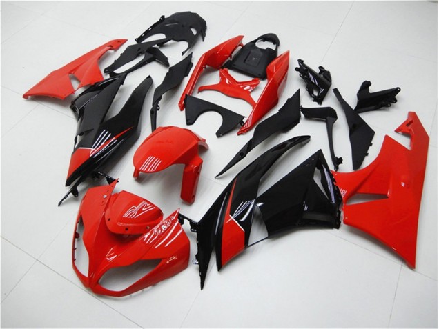 Buy 2009-2012 Red Black Kawasaki ZX6R Bike Fairings UK Buy 2009-2012 Red Black Kawasaki ZX6R Bike Fairings UK