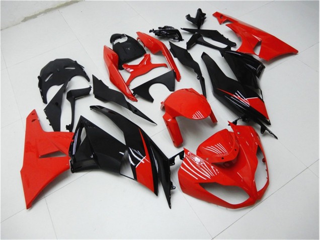 Buy 2009-2012 Red Black Kawasaki ZX6R Bike Fairings UK Buy 2009-2012 Red Black Kawasaki ZX6R Bike Fairings UK
