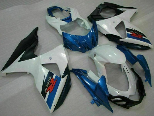 Buy 2009-2016 Blue White Suzuki GSXR1000 Motorcycle Fairings Kits UK Buy 2009-2016 Blue White Suzuki GSXR1000 Motorcycle Fairings Kits UK