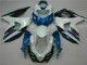Buy 2009-2016 Blue White Suzuki GSXR1000 Motorcycle Fairings Kits UK Buy 2009-2016 Blue White Suzuki GSXR1000 Motorcycle Fairings Kits UK