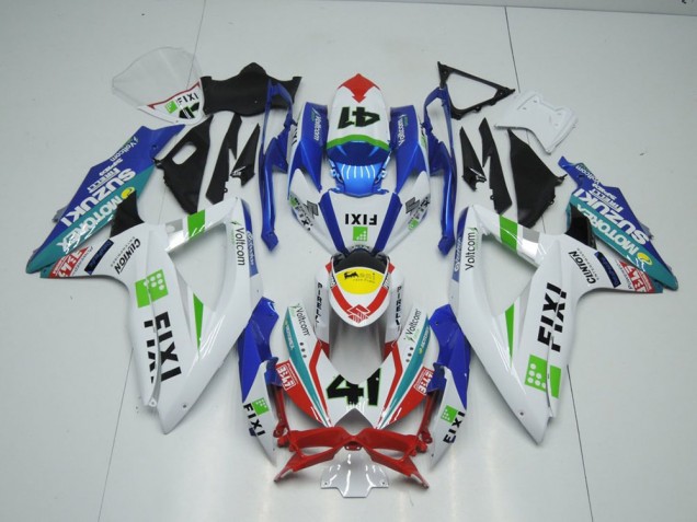Buy 2009-2016 Fixi Light Blue Suzuki GSXR 1000 K9 Replacement Fairings UK Buy 2009-2016 Fixi Light Blue Suzuki GSXR 1000 K9 Replacement Fairings UK