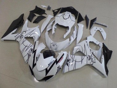Buy 2009-2016 White Corona Race Suzuki GSXR 1000 K9 Motorcycle Fairings Kit UK