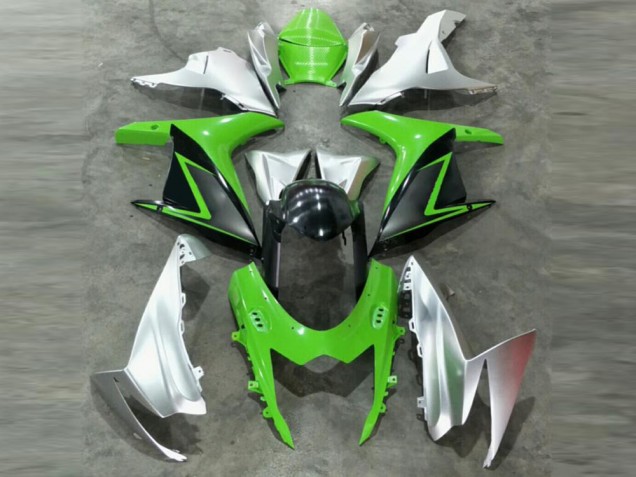 Buy 2011-2021 Green Silver Suzuki GSXR 600/750 Motor Fairings UK