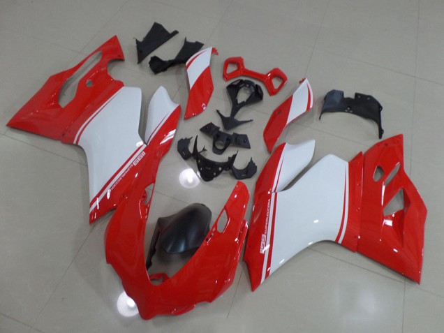 Buy 2011-2014 Red White Ducati 1199 Motorbike Fairing UK