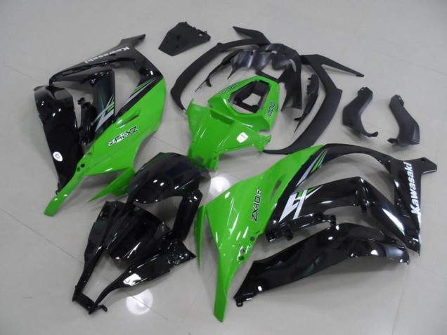 Buy 2011-2015 Green and Black Kawasaki ZX10R Motorcycle Replacement Fairings UK Buy 2011-2015 Green and Black Kawasaki ZX10R Motorcycle Replacement Fairings UK