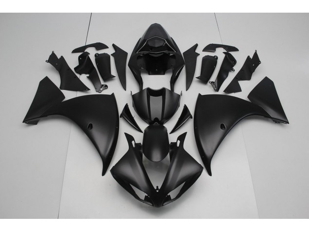 Buy 2012-2014 Matte Black Yamaha YZF R1 Replacement Motorcycle Fairings UK