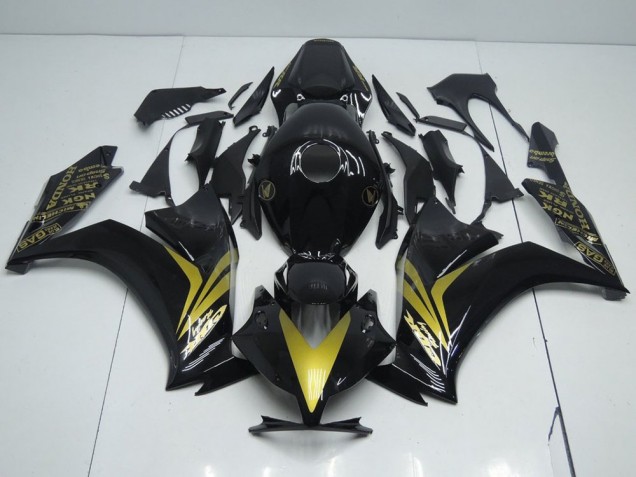 Buy 2012-2016 Glossy Black and Gold Honda CBR1000RR Replacement Fairings UK Buy 2012-2016 Glossy Black and Gold Honda CBR1000RR Replacement Fairings UK