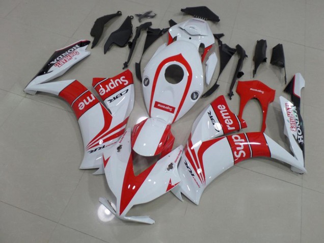 Buy 2012-2016 Red and White Supreme Honda CBR1000RR Motorbike Fairing UK Buy 2012-2016 Red and White Supreme Honda CBR1000RR Motorbike Fairing UK