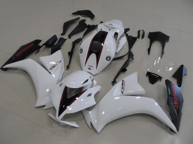 Buy 2012-2016 White and Matte Black OEM Style Honda CBR1000RR Motorbike Fairing UK