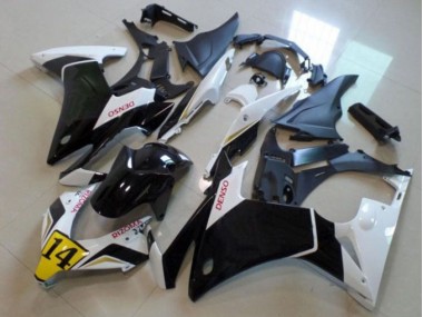 Buy 2013-2015 Black White Denso Rizoma 14 Honda CBR500RR Bike Fairings UK