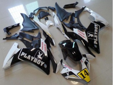 Buy 2013-2015 Black Playboy 14 Honda CBR500RR Motorbike Fairing UK