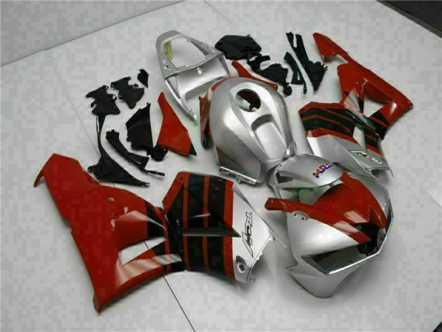 Buy 2013-2021 Red Silver Honda CBR600RR Motorcycle Fairing Kits UK Buy 2013-2021 Red Silver Honda CBR600RR Motorcycle Fairing Kits UK