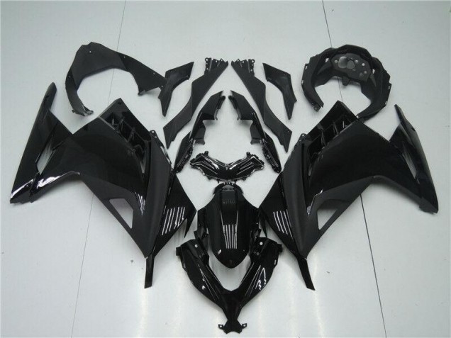 Buy 2013-2016 Glossy Matte Black Kawasaki EX300 Bike Fairings UK Buy 2013-2016 Glossy Matte Black Kawasaki EX300 Bike Fairings UK