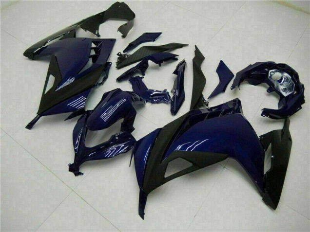 Buy 2013-2016 Blue Black Kawasaki EX300 Motorcycle Fairings Kits UK Buy 2013-2016 Blue Black Kawasaki EX300 Motorcycle Fairings Kits UK