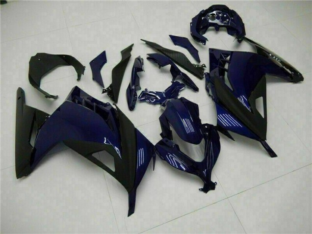 Buy 2013-2016 Blue Black Kawasaki EX300 Motorcycle Fairings Kits UK Buy 2013-2016 Blue Black Kawasaki EX300 Motorcycle Fairings Kits UK