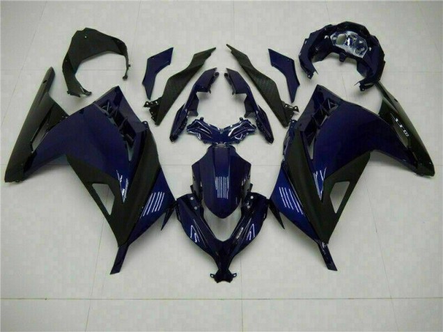 Buy 2013-2016 Blue Black Kawasaki EX300 Motorcycle Fairings Kits UK Buy 2013-2016 Blue Black Kawasaki EX300 Motorcycle Fairings Kits UK