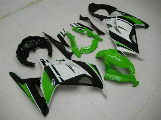 Buy 2013-2016 Green Black Silver Kawasaki EX300 Moto Fairings UK Buy 2013-2016 Green Black Silver Kawasaki EX300 Moto Fairings UK