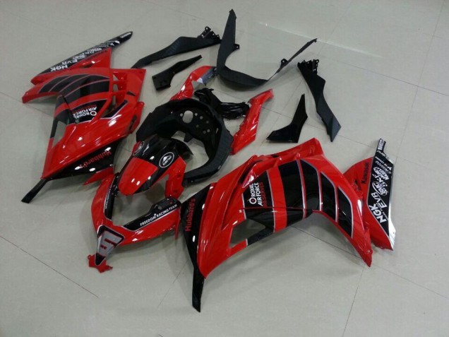 Buy 2013-2016 Red Black Airfore Kawasaki ZX300R Motorbike Fairings UK Buy 2013-2016 Red Black Airfore Kawasaki ZX300R Motorbike Fairings UK