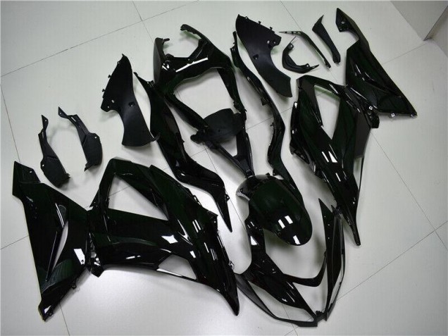 Buy 2013-2018 Glossy Black Kawasaki ZX6R Motorcycle Fairings Kit UK Buy 2013-2018 Glossy Black Kawasaki ZX6R Motorcycle Fairings Kit UK