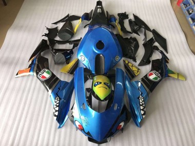 Buy 2015-2019 Blue Shark Yamaha YZF R1 Motorbike Fairing UK