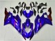 Buy 2017-2021 Blue Red Yamaha YZF R6 Motorcycle Fairing Kit UK