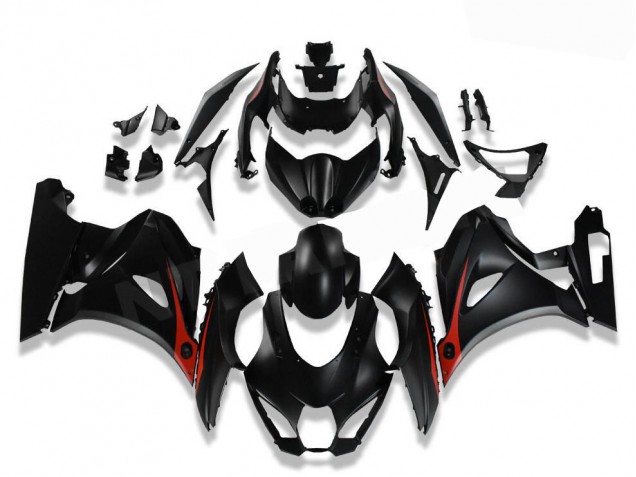 Buy 2017-2021 Black Red Suzuki GSXR 1000 Motor Bike Fairings UK