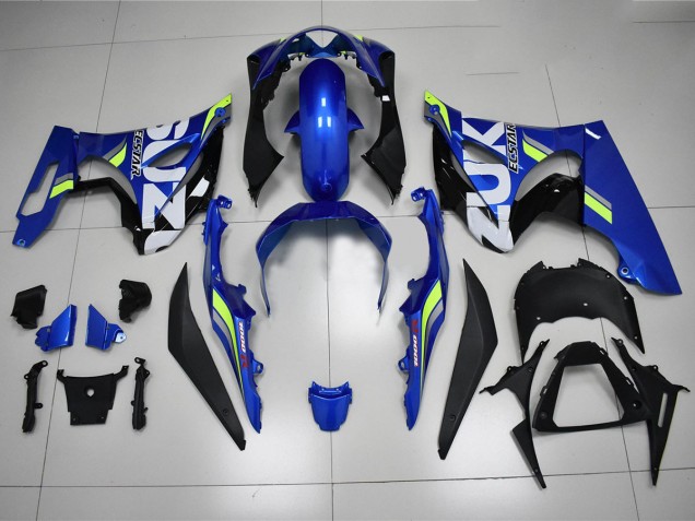 Buy 2017-2021 White Green Suzuki GSXR 1000 Motorcylce Fairings UK