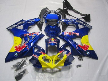Buy 2009-2014 Yellow Blue RedBull BMW S1000RR Replacement Motorcycle Fairings UK