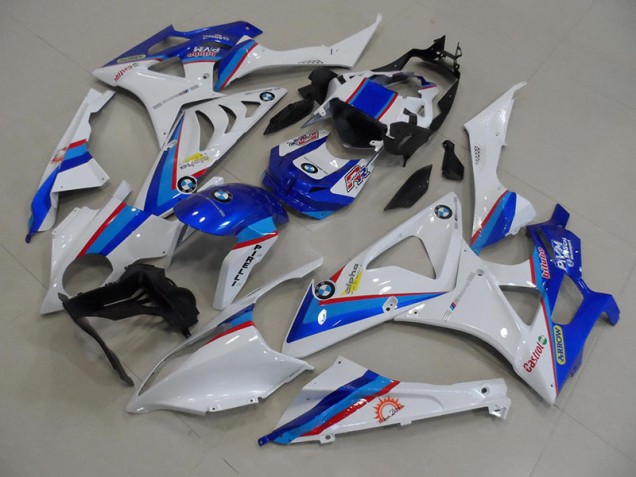 Buy 2009-2014 Blue White BMW S1000RR Motorcycle Fairing Kit UK Buy 2009-2014 Blue White BMW S1000RR Motorcycle Fairing Kit UK
