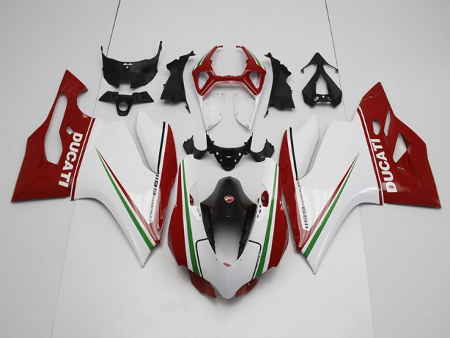 Buy 2011-2014 White Red Ducati 1199 Motor Bike Fairings UK Buy 2011-2014 White Red Ducati 1199 Motor Bike Fairings UK