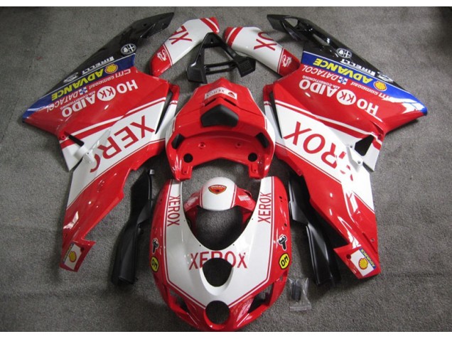 Buy 2005-2006 Red White Xerox Ducati 749 Motorcycle Fairings Kits UK Buy 2005-2006 Red White Xerox Ducati 749 Motorcycle Fairings Kits UK