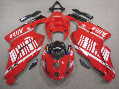 Buy 2005-2006 Red White Alice Sandisk Ducati 749 Moto Fairings UK
