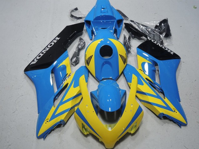 Buy 2004-2005 Blue Yellow Honda CBR1000RR Motorcycle Fairing Kits UK Buy 2004-2005 Blue Yellow Honda CBR1000RR Motorcycle Fairing Kits UK
