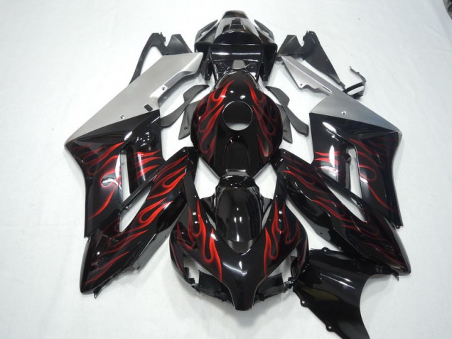 Buy 2004-2005 Black Red Flame Honda CBR1000RR Motorbike Fairing UK Buy 2004-2005 Black Red Flame Honda CBR1000RR Motorbike Fairing UK