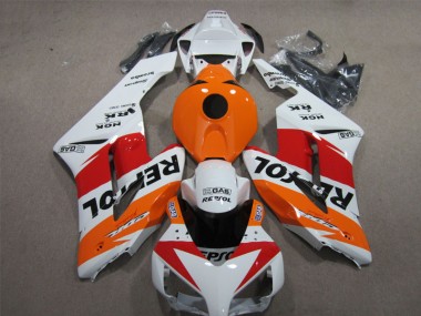 Buy 2004-2005 White Orange Repsol Honda CBR1000RR Moto Fairings UK