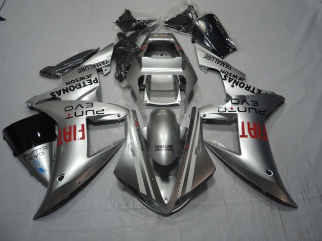 Buy 2004-2005 Silver Red Fiat Honda CBR1000RR Motorcycle Fairings UK