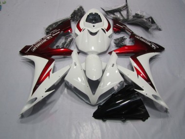 Buy 2004-2005 White Red Honda CBR1000RR Motorcycle Fairing Kits UK