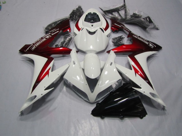 Buy 2004-2005 White Red Honda CBR1000RR Motorcycle Fairing Kits UK Buy 2004-2005 White Red Honda CBR1000RR Motorcycle Fairing Kits UK