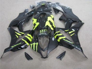 Buy 2004-2005 Black Green Monster Honda CBR1000RR Bike Fairings UK