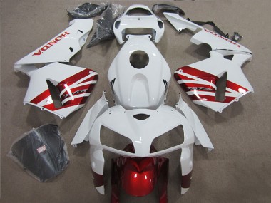 Buy 2004-2005 White Red Black Honda CBR1000RR Motor Bike Fairings UK