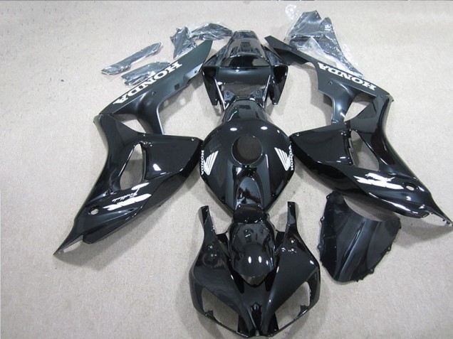 Buy 2006-2007 Black White Decal Honda CBR1000RR Motorcycle Fairing Kits UK Buy 2006-2007 Black White Decal Honda CBR1000RR Motorcycle Fairing Kits UK