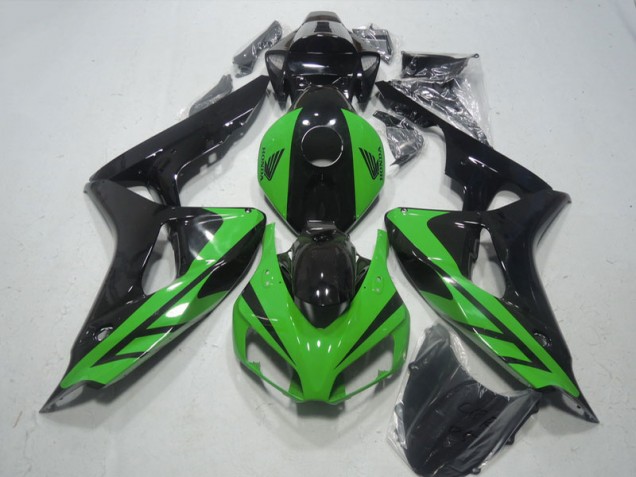Buy 2006-2007 Black Green Honda CBR1000RR Motorcylce Fairings UK Buy 2006-2007 Black Green Honda CBR1000RR Motorcylce Fairings UK