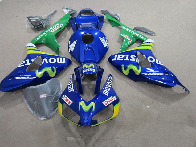 Buy 2006-2007 Blue Movistar Castrol Honda CBR1000RR Motorbike Fairings UK Buy 2006-2007 Blue Movistar Castrol Honda CBR1000RR Motorbike Fairings UK