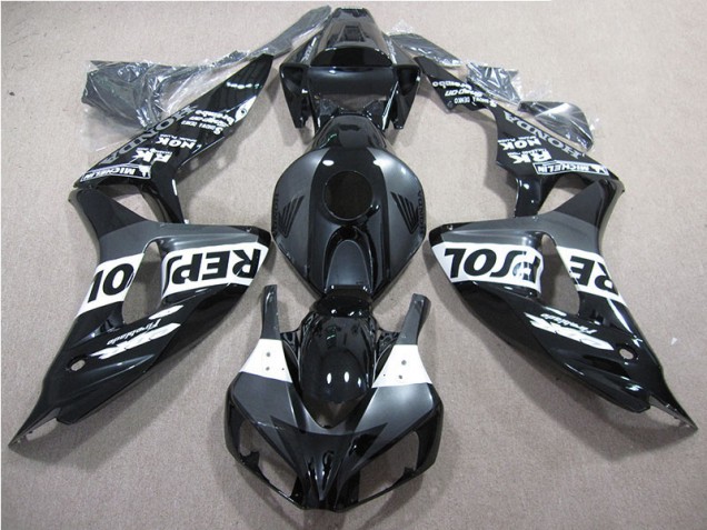 Buy 2006-2007 Black Repsol Honda CBR1000RR Motorcycle Fairing Kits UK