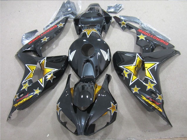 Buy 2006-2007 Black Yellow ENERGY DRINK Honda CBR1000RR Bike Fairing UK Buy 2006-2007 Black Yellow ENERGY DRINK Honda CBR1000RR Bike Fairing UK